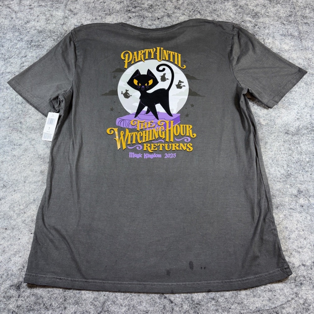 Disney Hocus Pocus Villain Spelltacular Glow Shirt Medium Magic Kingdom 2025